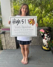 BAHS High 5 Test Scorers