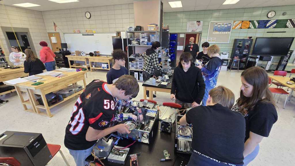 8th grade cte visit 
