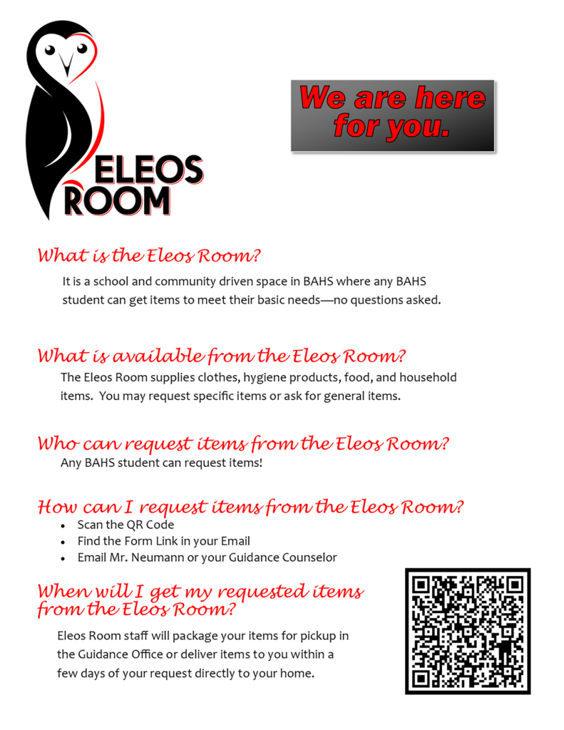 Eleos Room Flyer