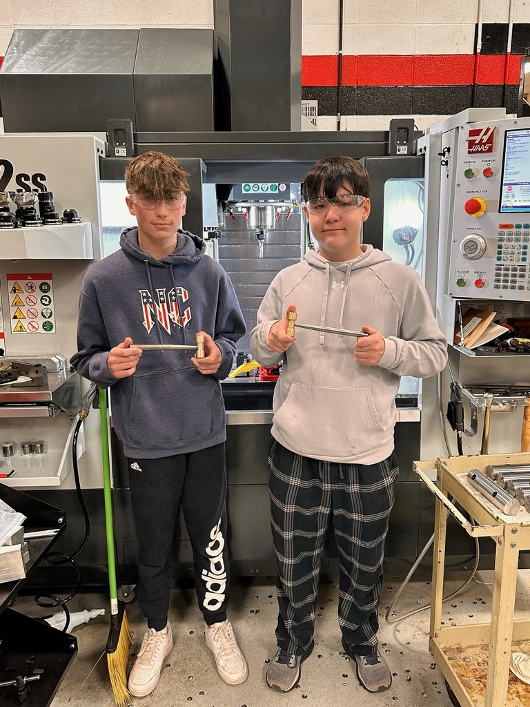 machine tech students