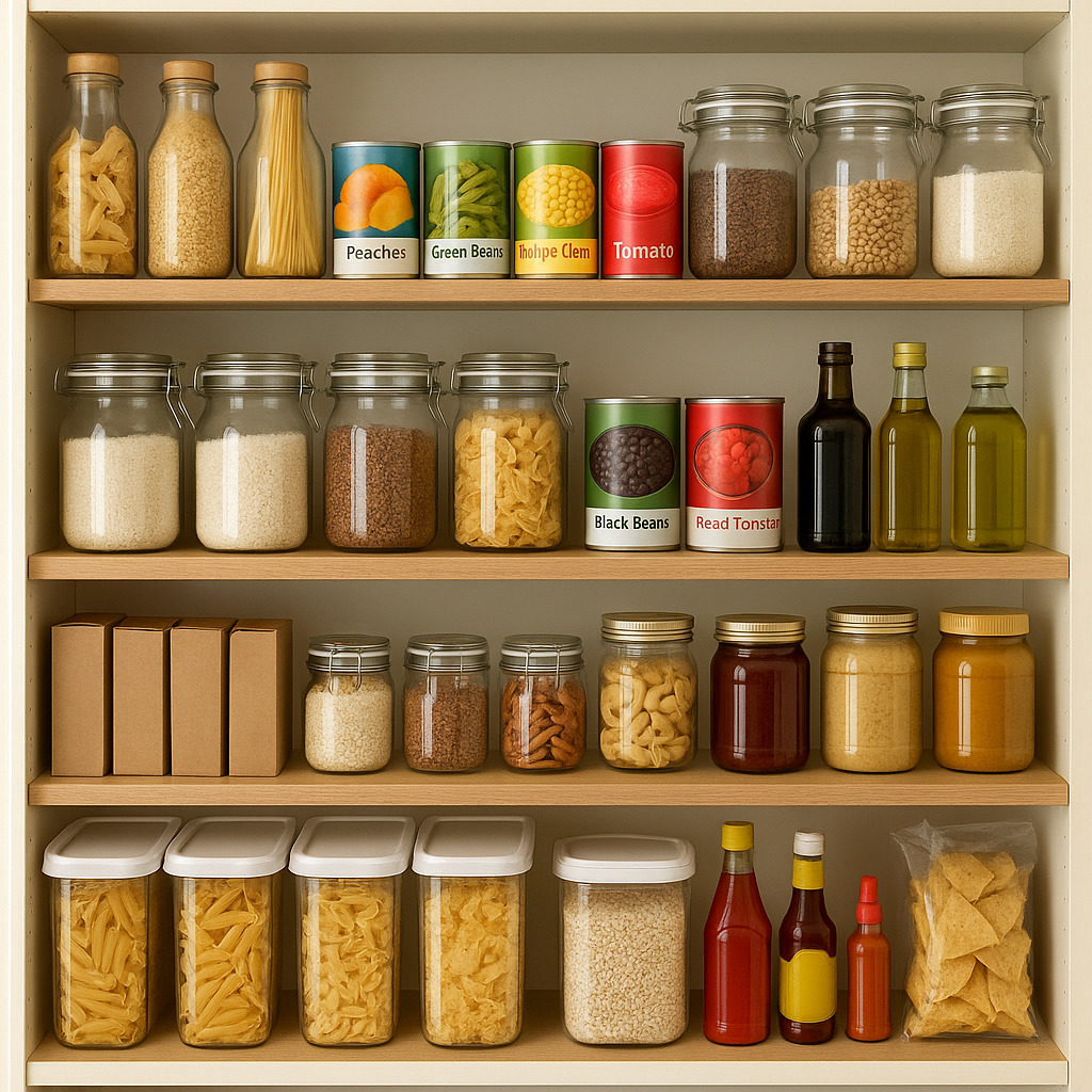 stocked pantry