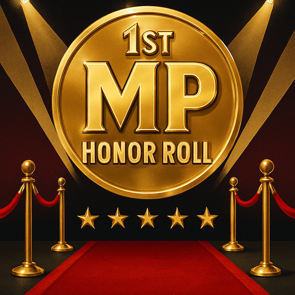 1st MP Honor Roll