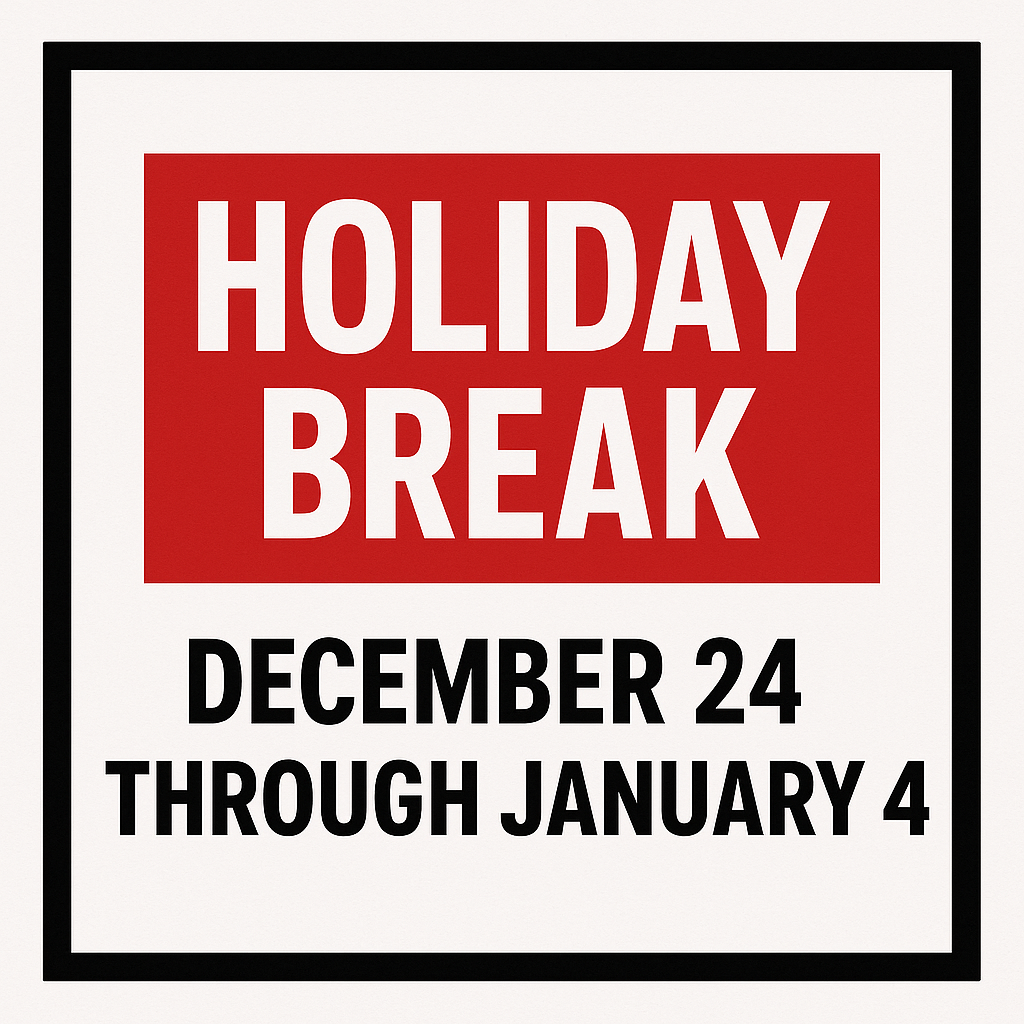 December Breaks