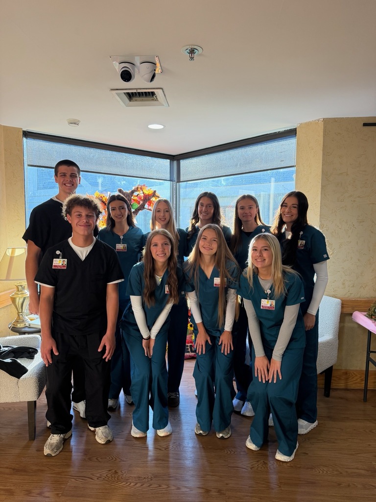 health Occupation students at E-home