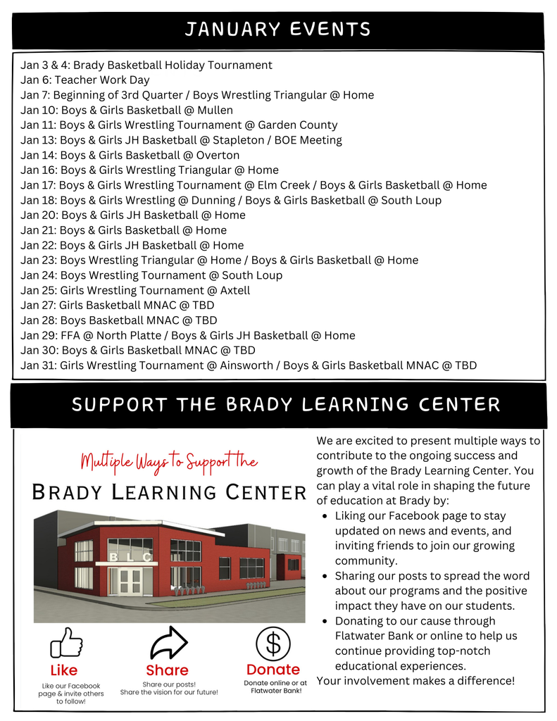 january newsletter