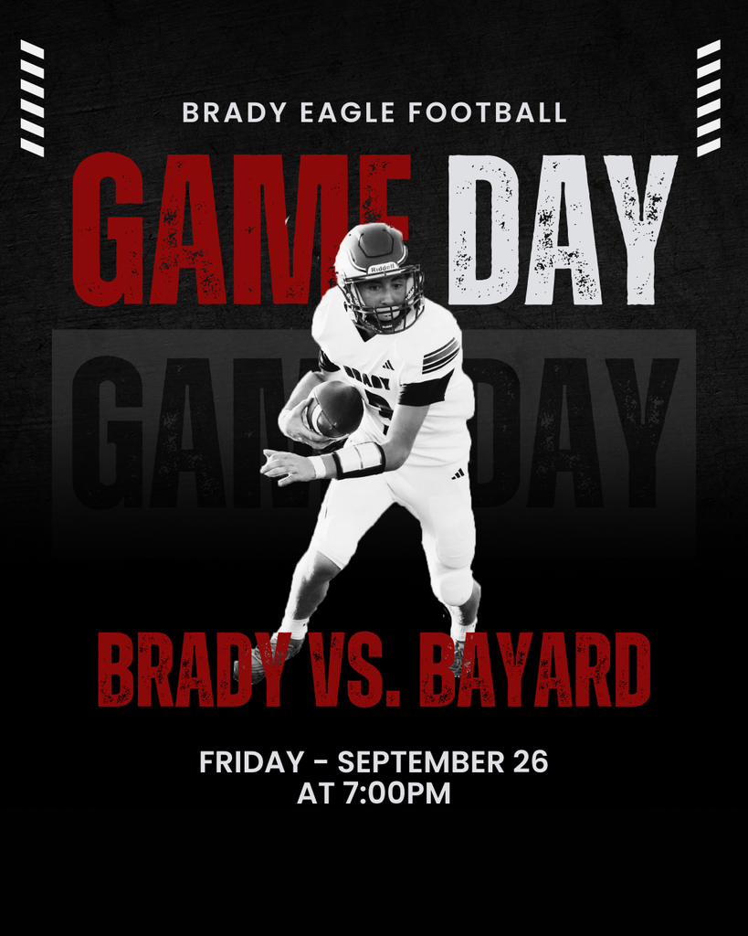 Red and Black Modern Bold American Football Game Day Instagram Post
