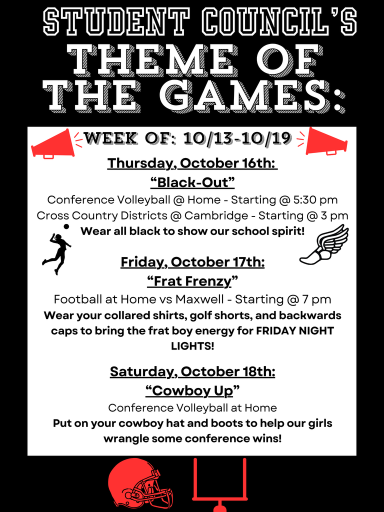 STUCO Game Theme Poster