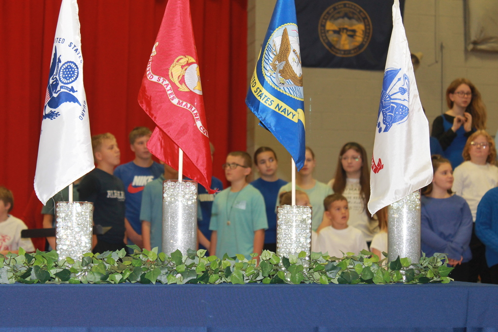 VD Flags w_ kids in background