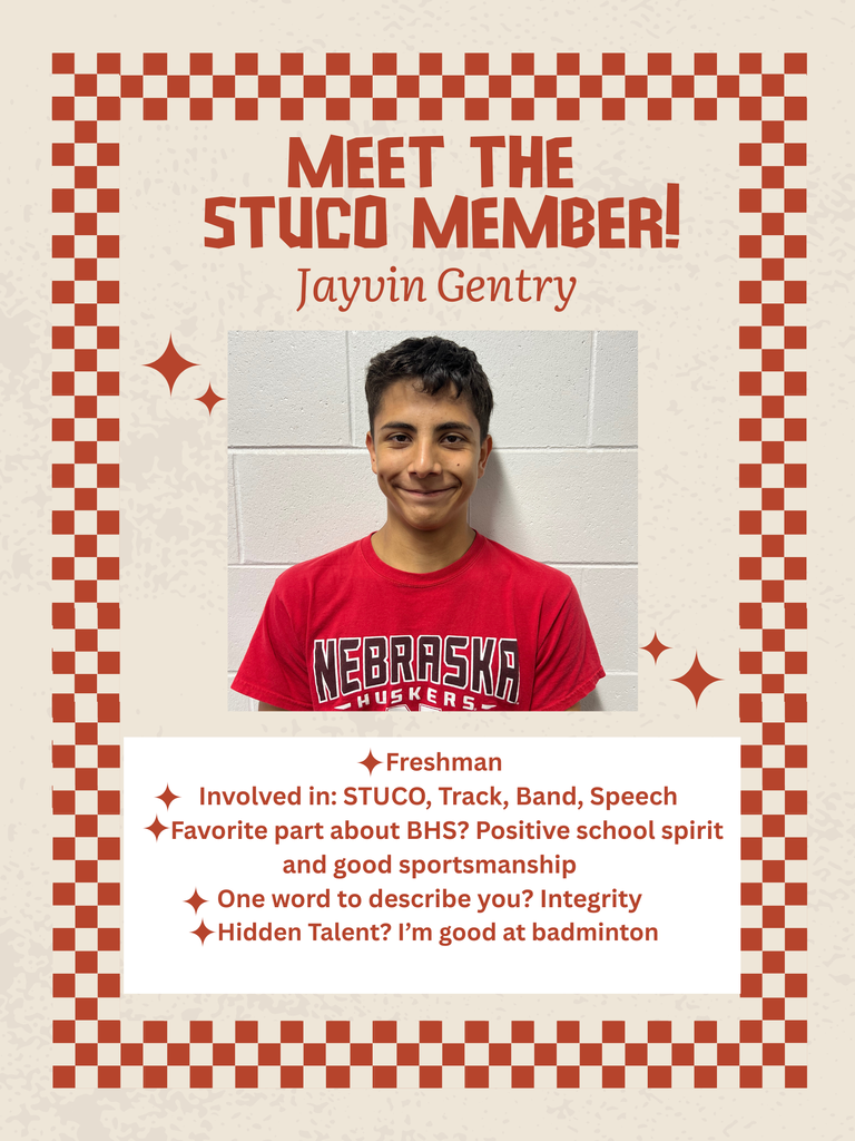 MEET The STUCO Member! (2)