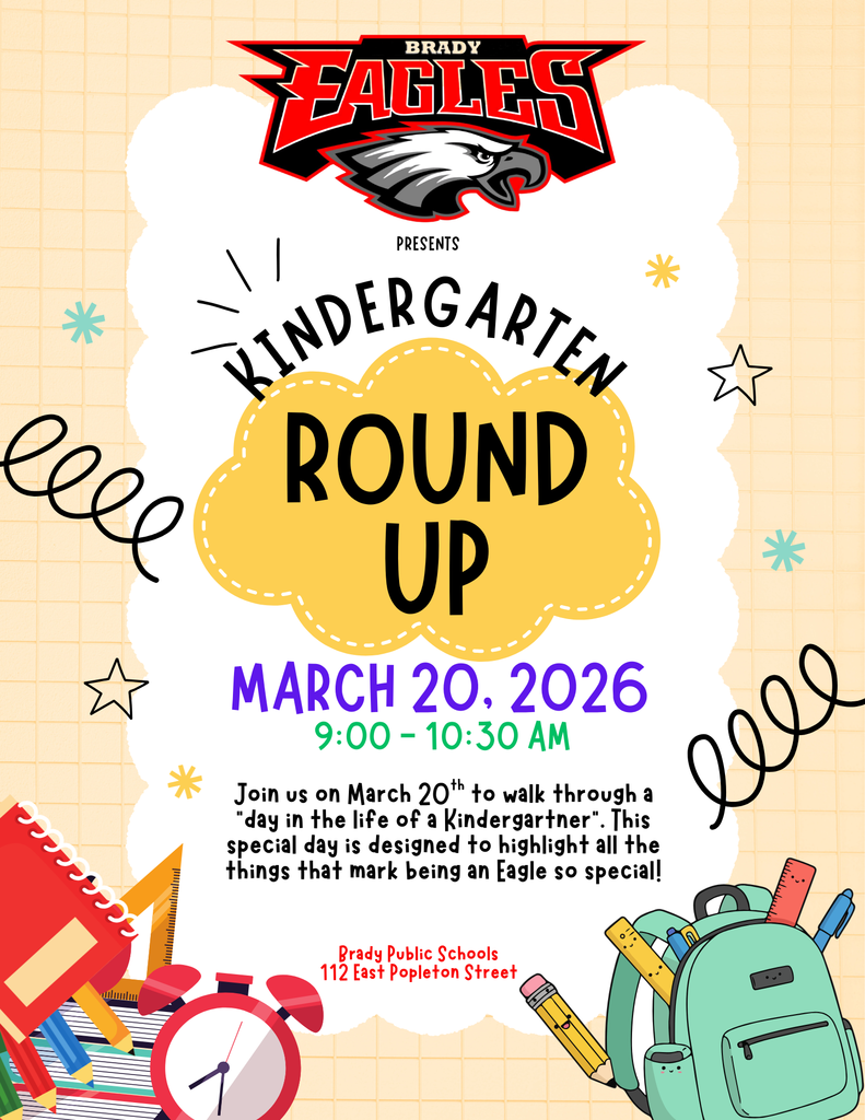kindergarten round up flyer