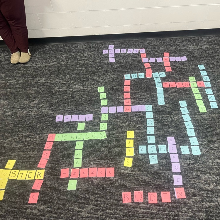 staff crossword