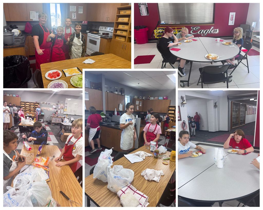 enrichment students cooking 