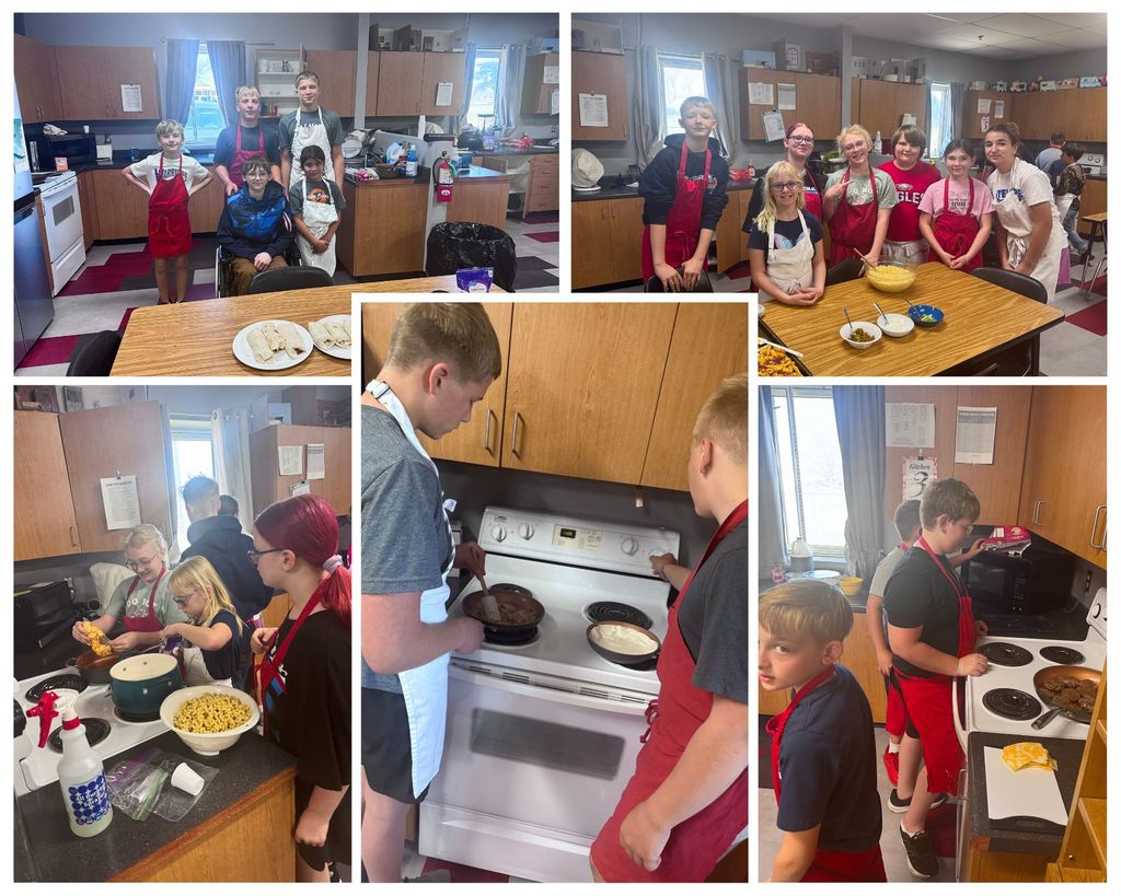 enrichment students cooking 
