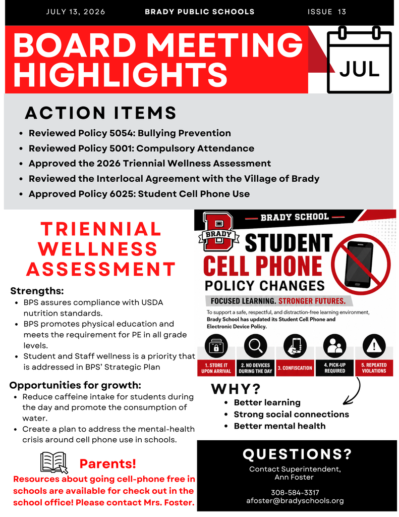 board meeting highlights 