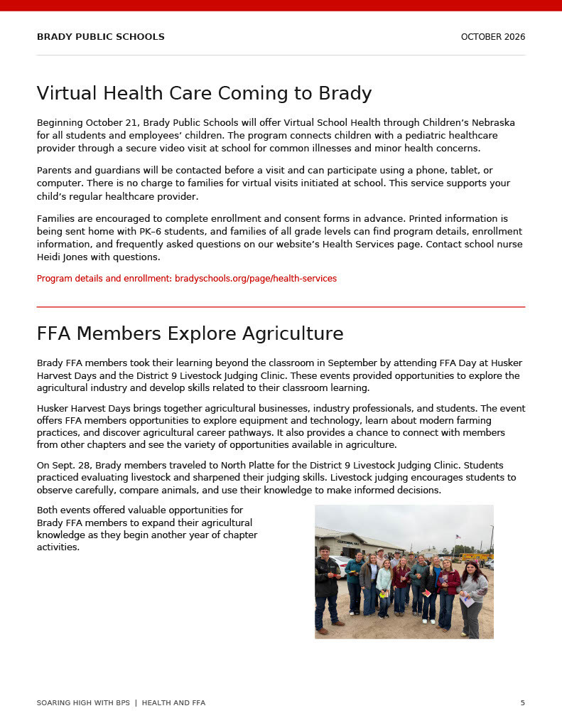 october newsletter 