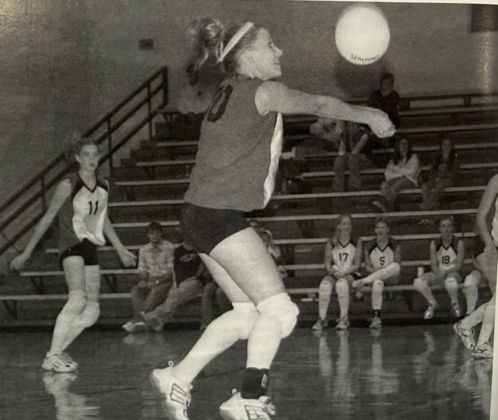 old volleyball photo 