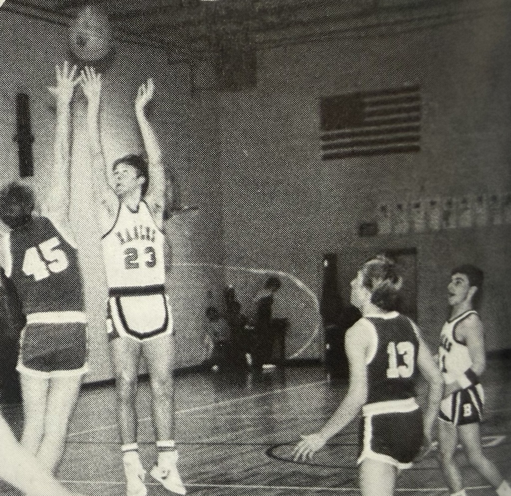 old basketball photo 