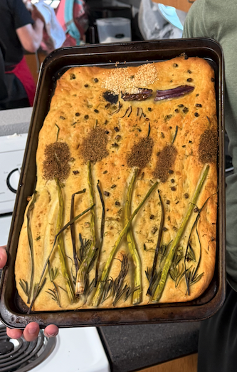 focaccia art
