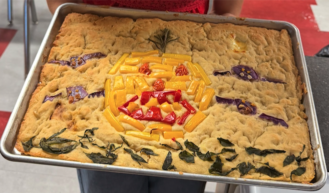 focaccia art