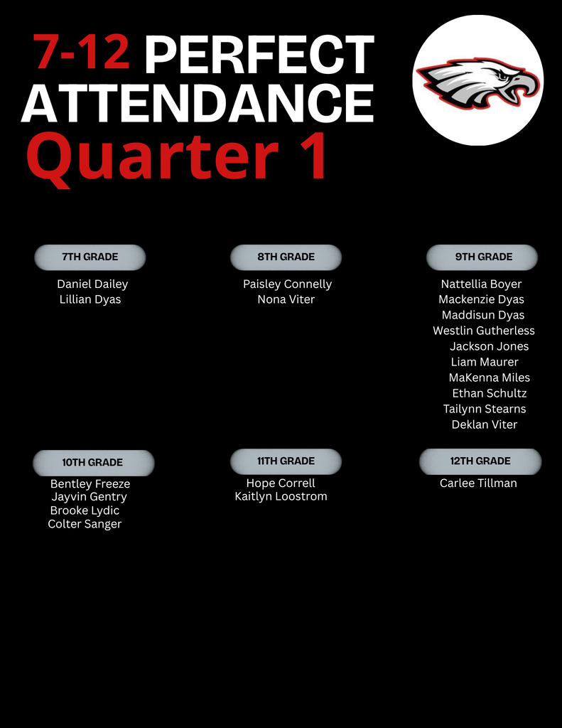 perfect attendance