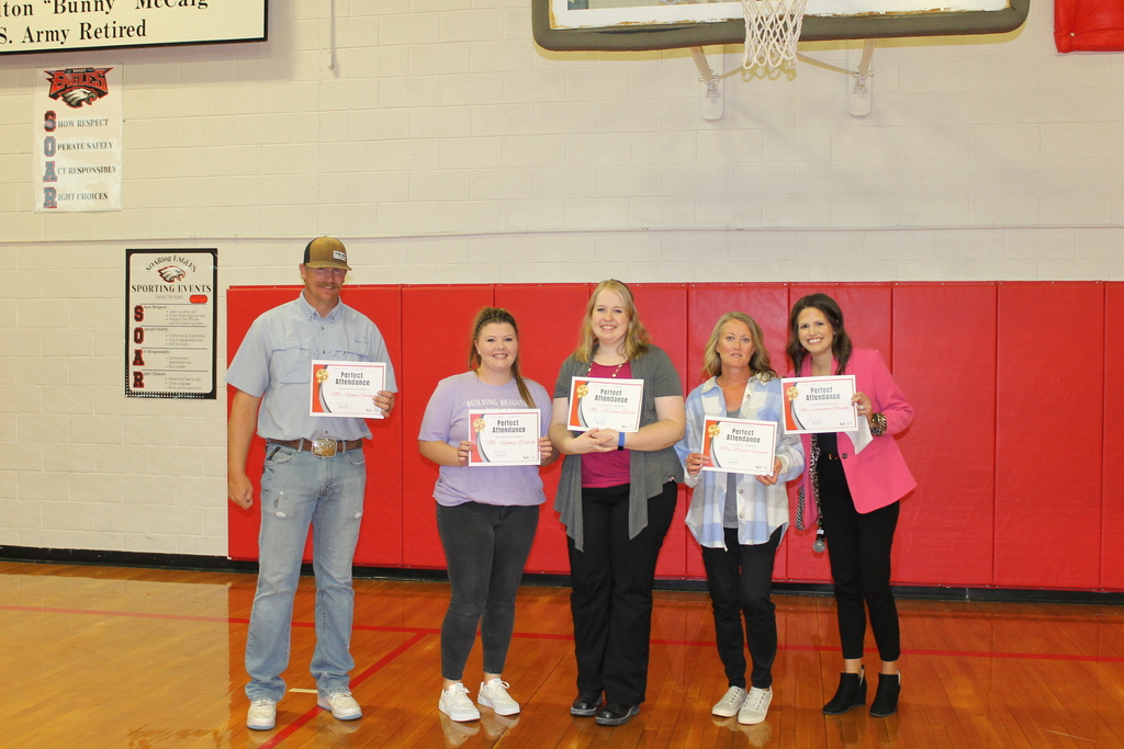 staff perfect attendance 