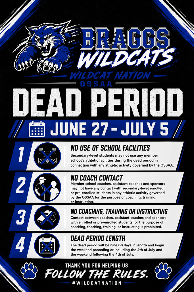 OSSAA Dead Week - June 27th-July 5th, 2026
