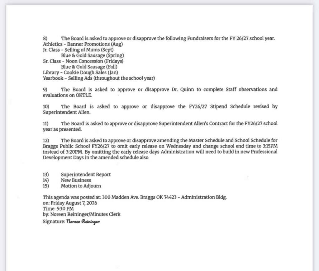 August 10, 2026 Braggs School Board Agenda.-page 2