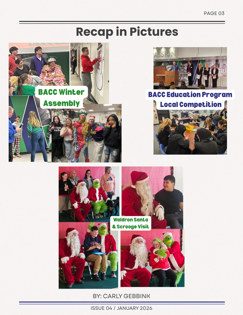 BISD January Connections Newsletter recap in pictures.
