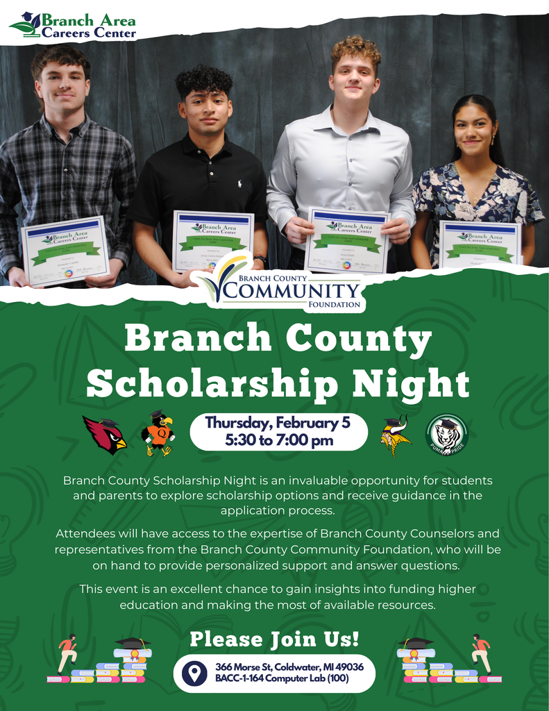 Branch County Scholarship Night