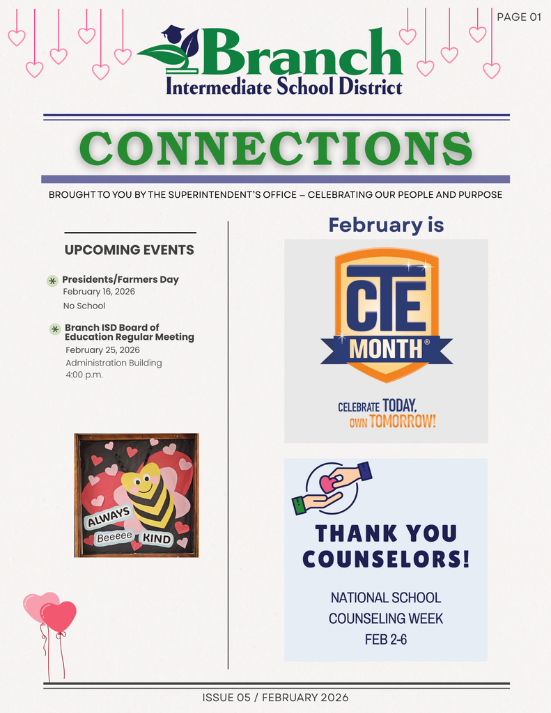 Connection  Newsletter Page 1