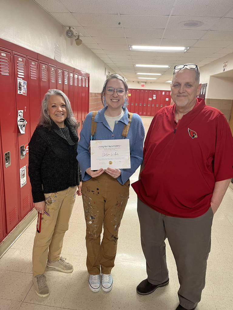 Coldwater High School: Sharon Demeester, Chelsea Wilber, Dr. Steven Hope