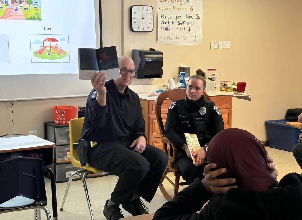 Reading to Waldron Students