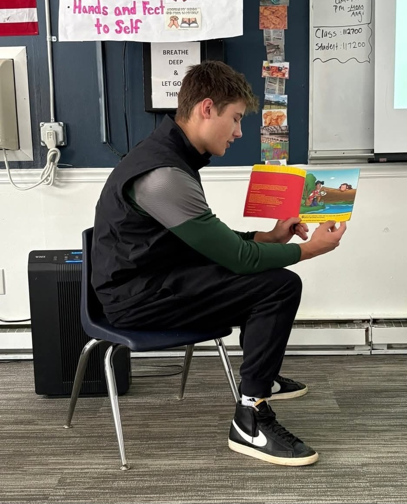 Reading to Waldron Students