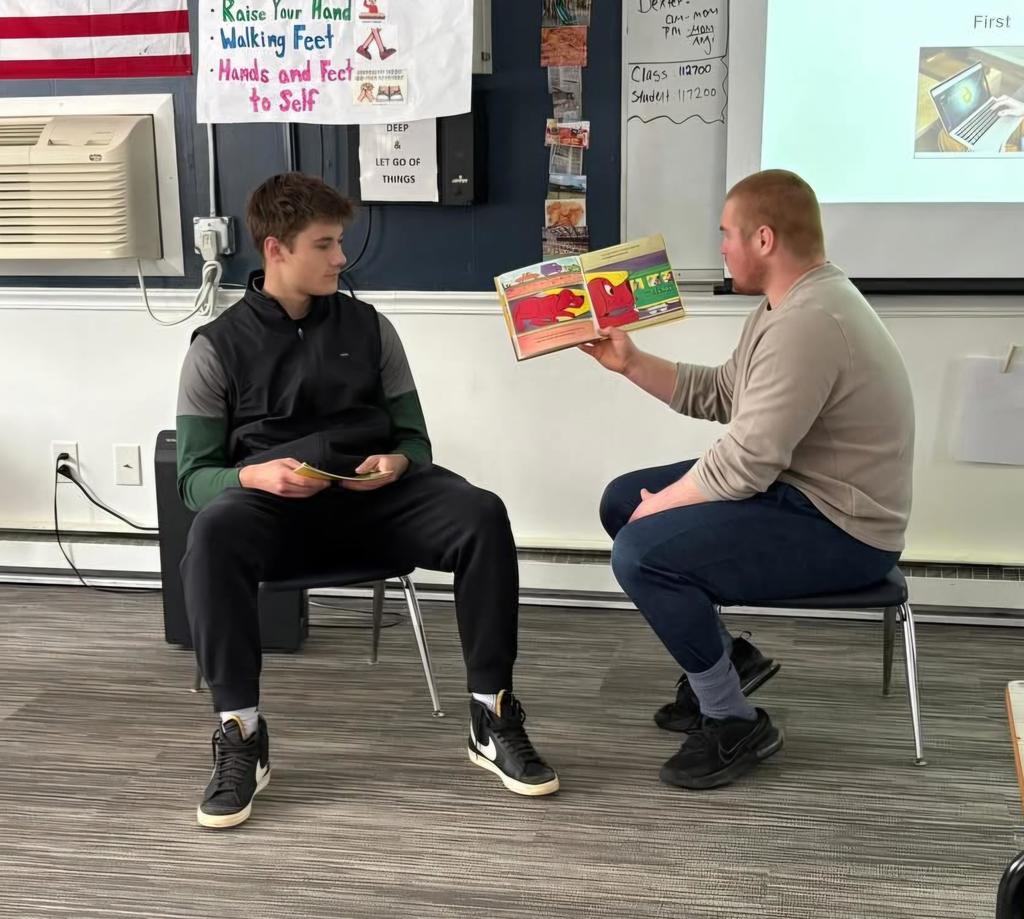 Reading to Waldron Students