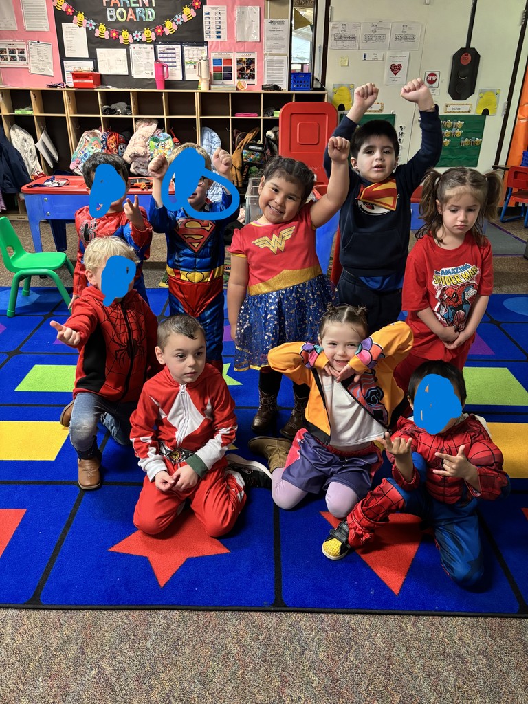 Children are superheroes 