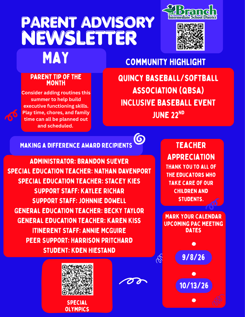 May 2026 PAC newsletter