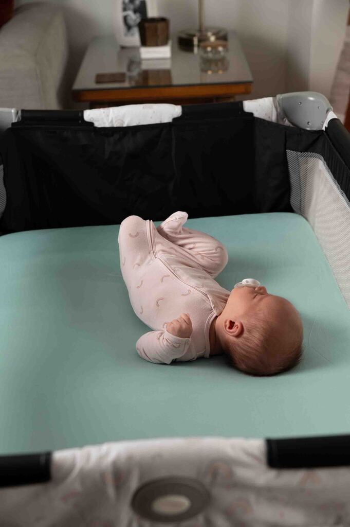 Baby safe in crib
