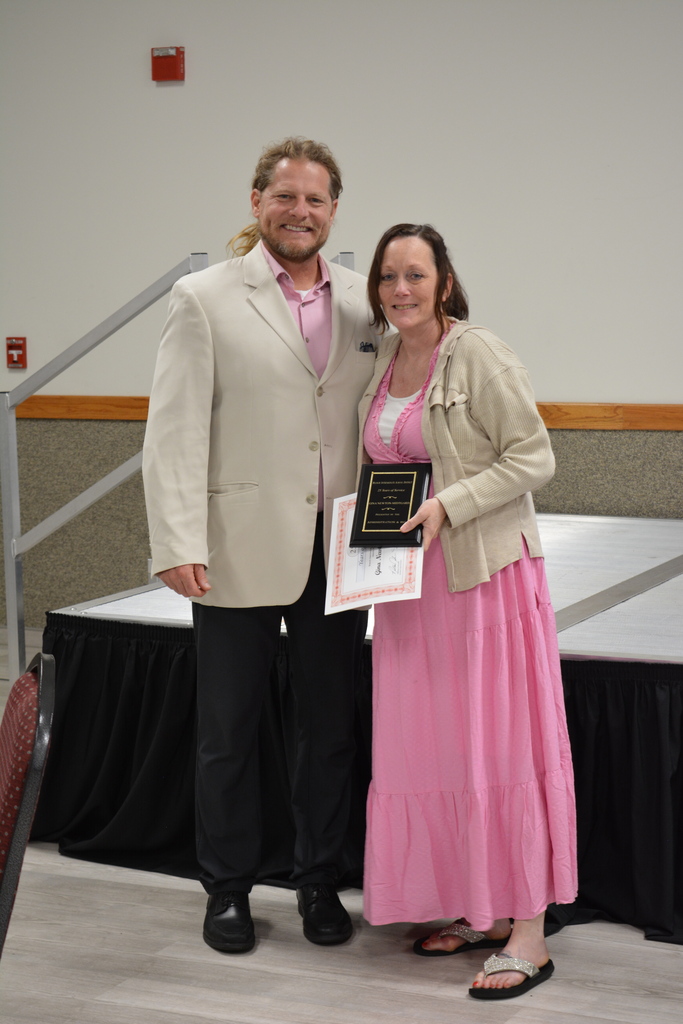 Teacher with 25 years of service