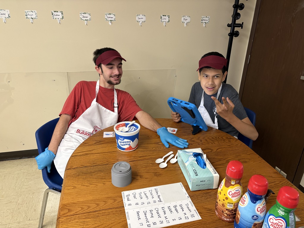 Hard at work!