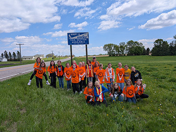 Ditch Clean Up