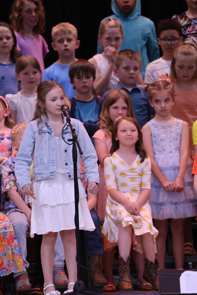 2nd and 3rd Grade spring Concert
