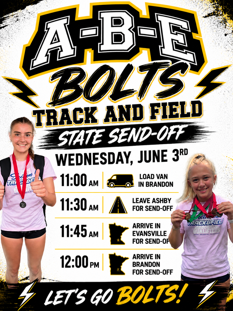 Track and Field state send off