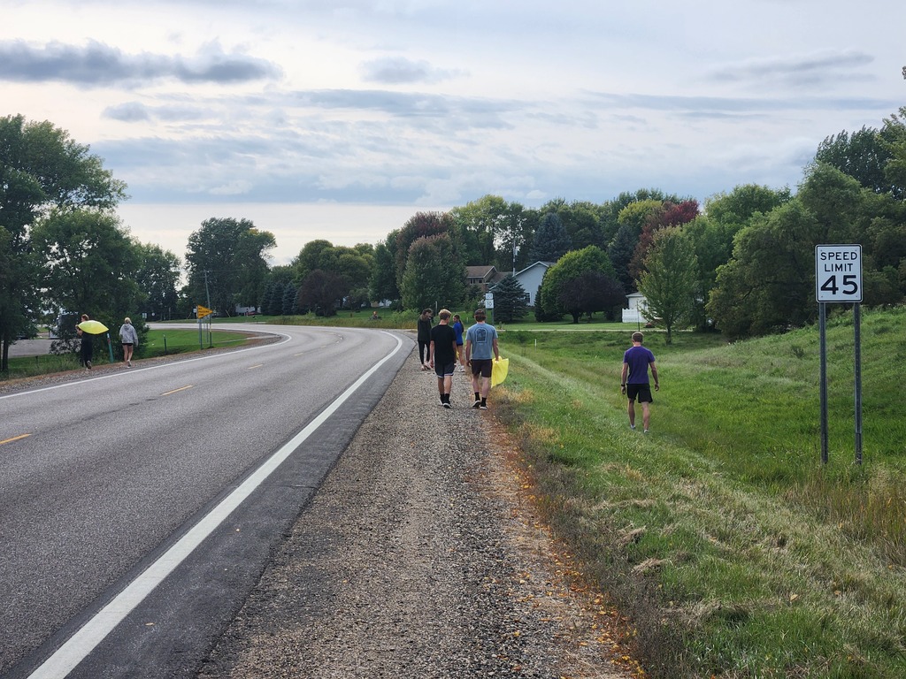 Cross Country Picking Road Ditches