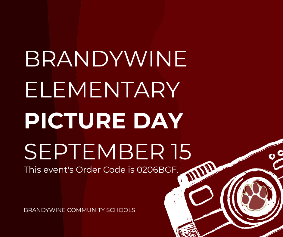 Brandywine elementary picture day September 15