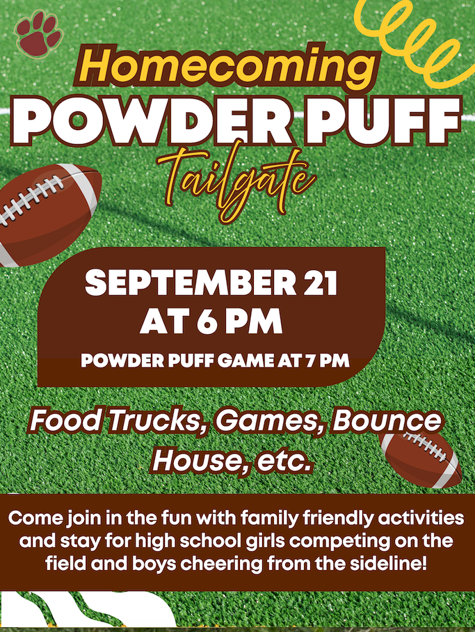 tailgate for powder puff