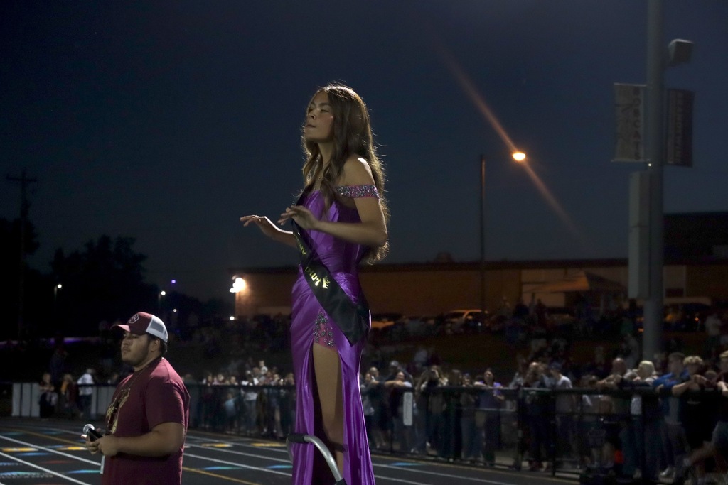 girl being a drum major