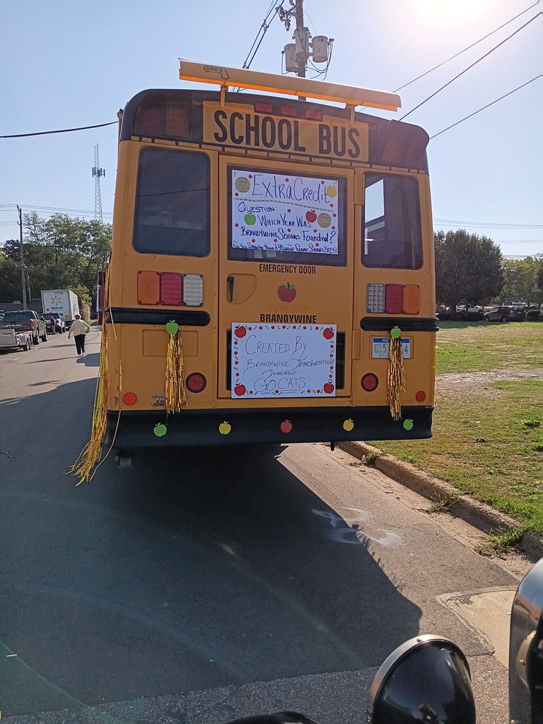 back of the school bus