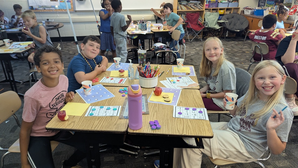 students sitting at desks