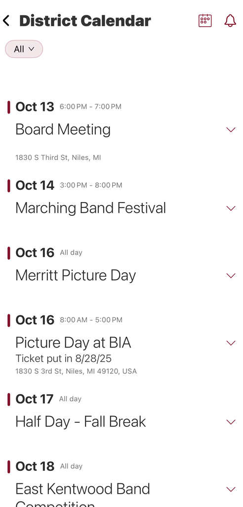 calendar