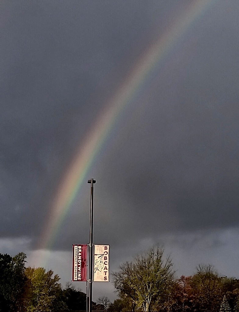 rainbow over Brandywine